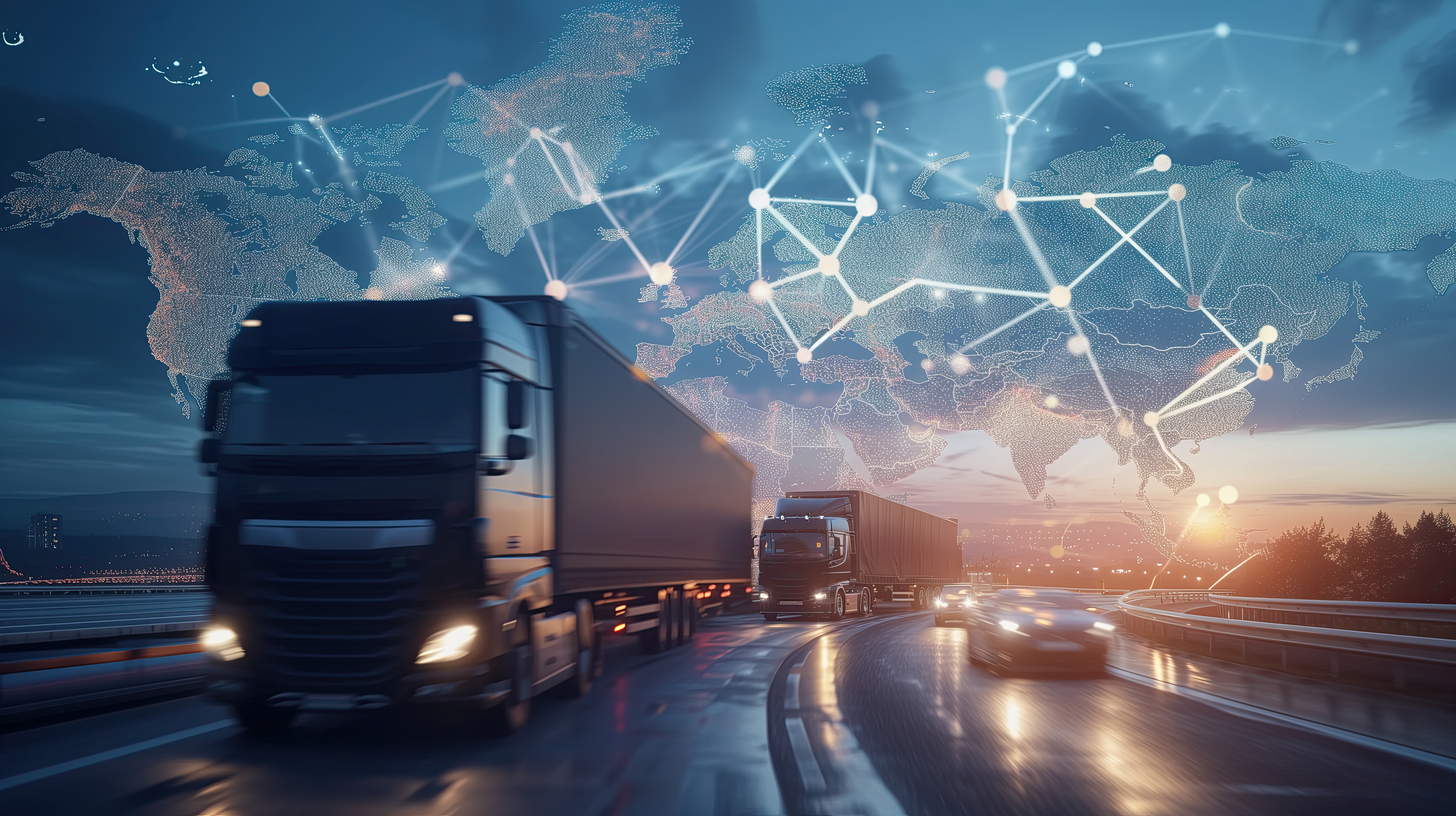Connected fleet across the network